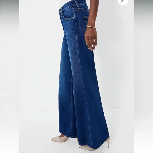 MOTHER Jeans Women Size 24 Blue The Tomcat Roller Groovy - Picture 2 of 16